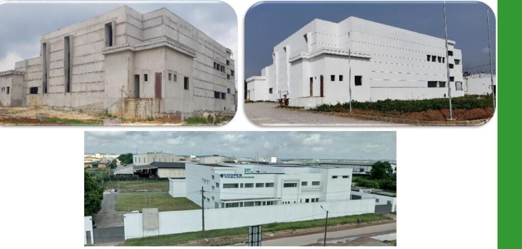Usine pharmaceutique COOPER PHARMA